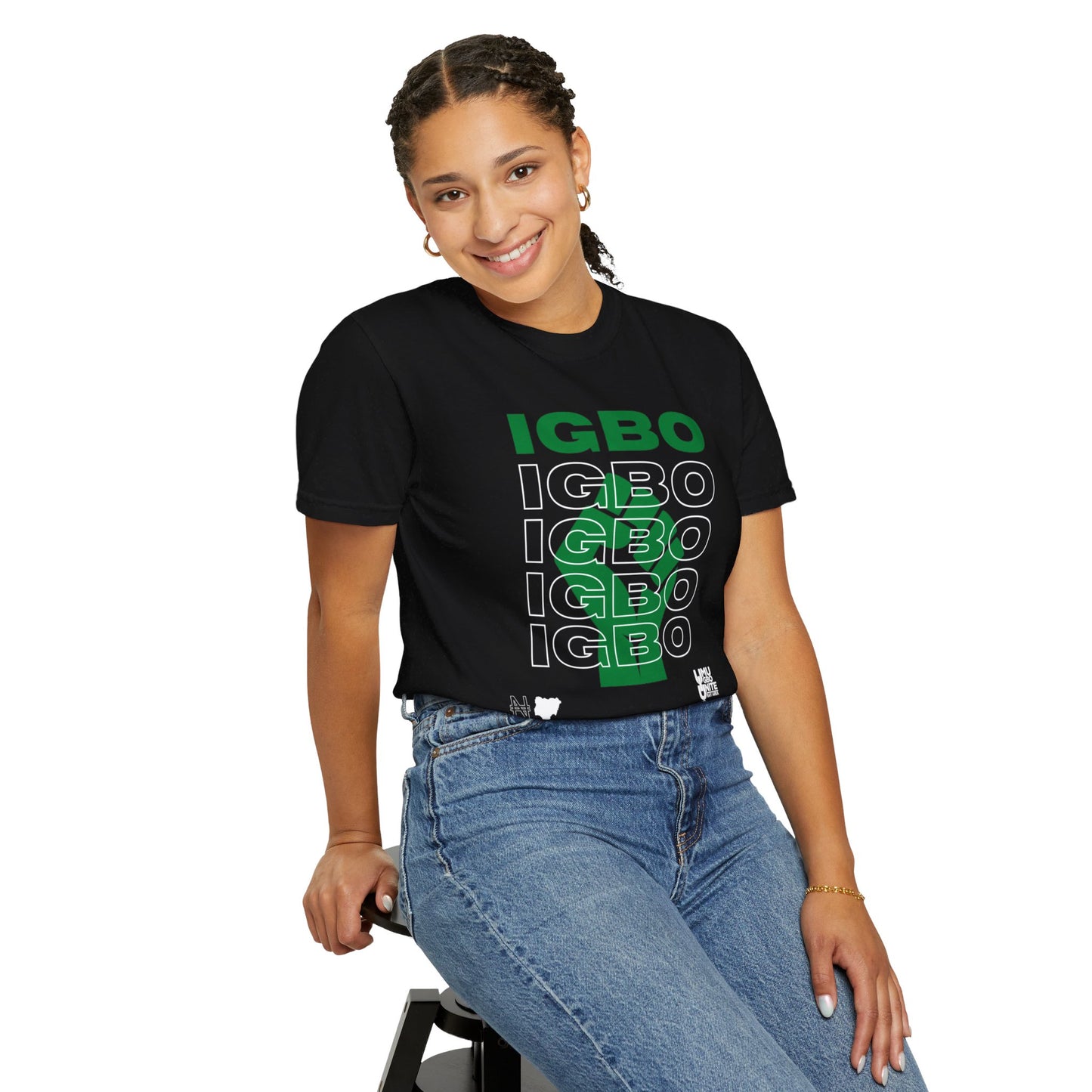 Igbo Amaka Tee – Black