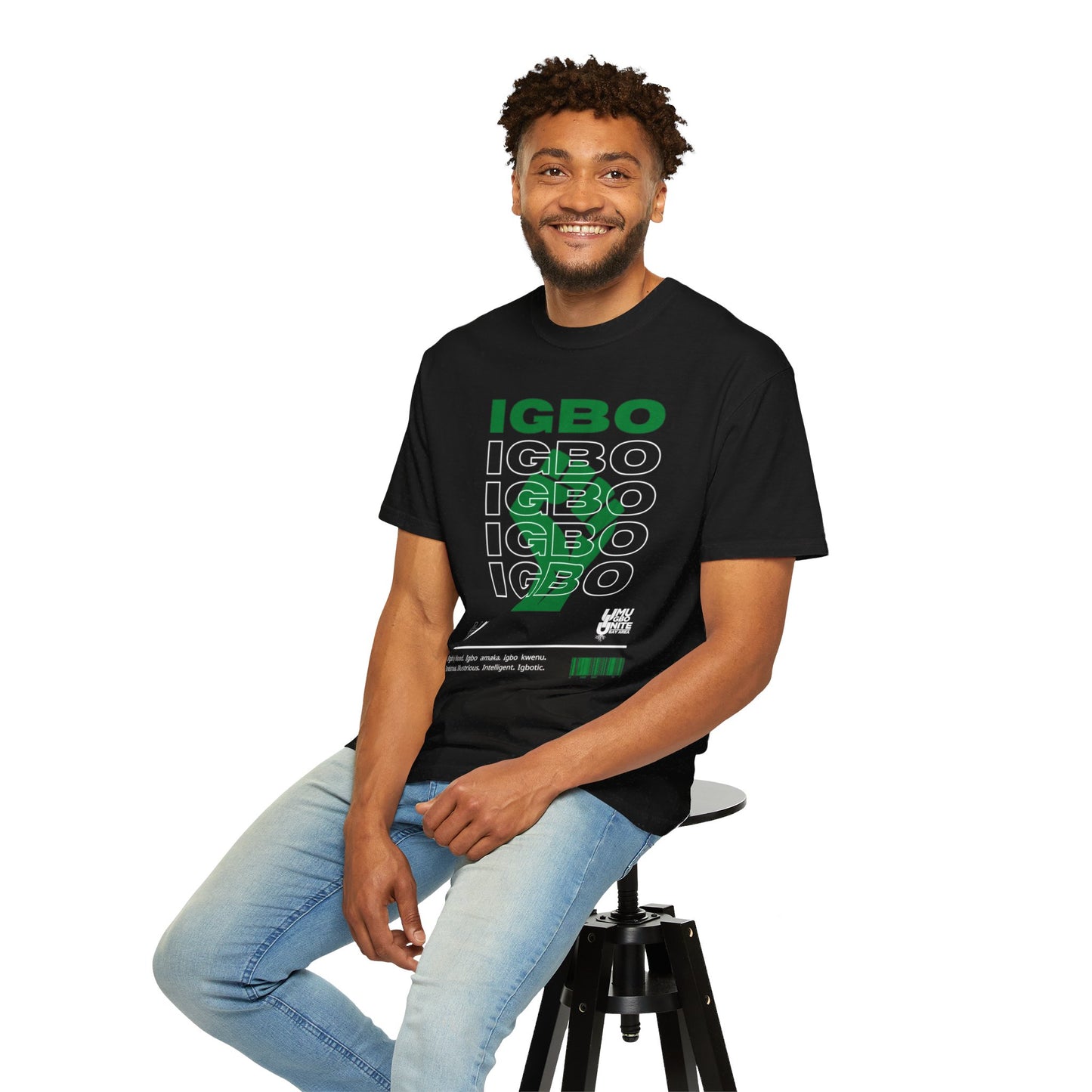 Igbo Amaka Tee – Black