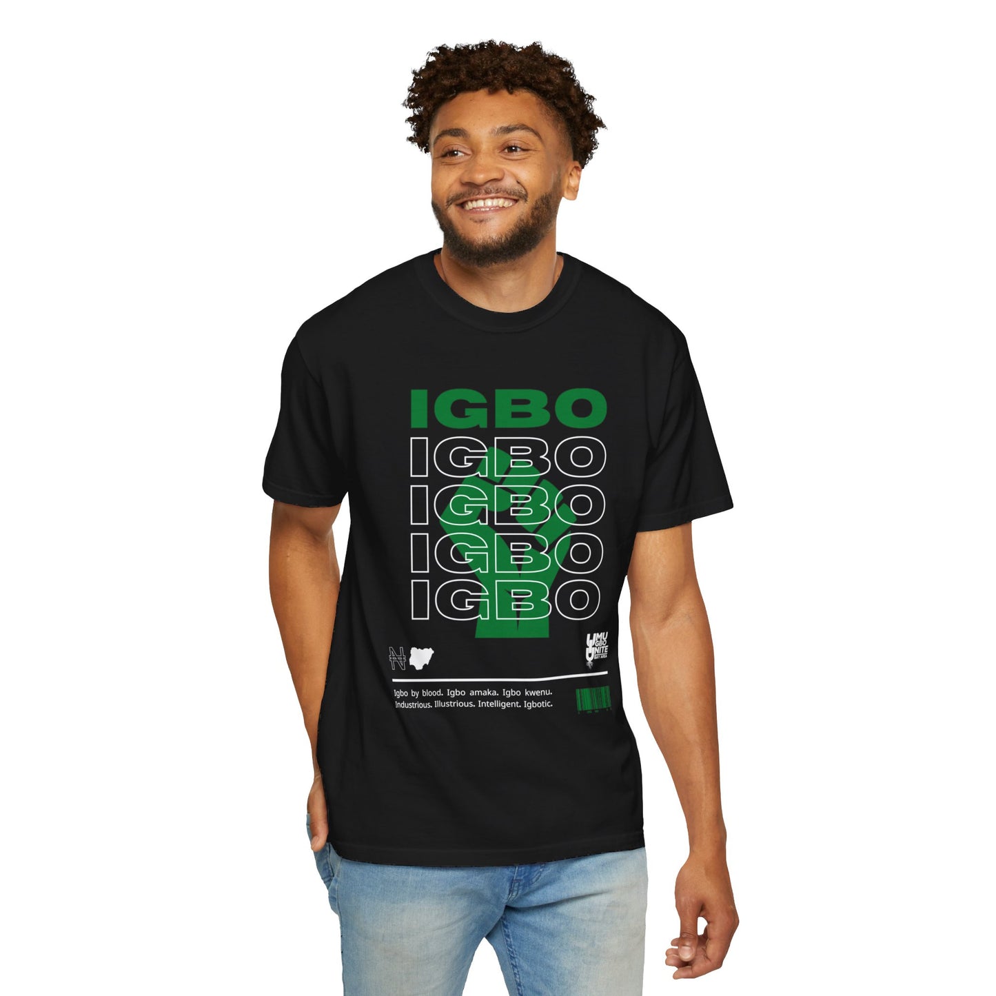 Igbo Amaka Tee – Black