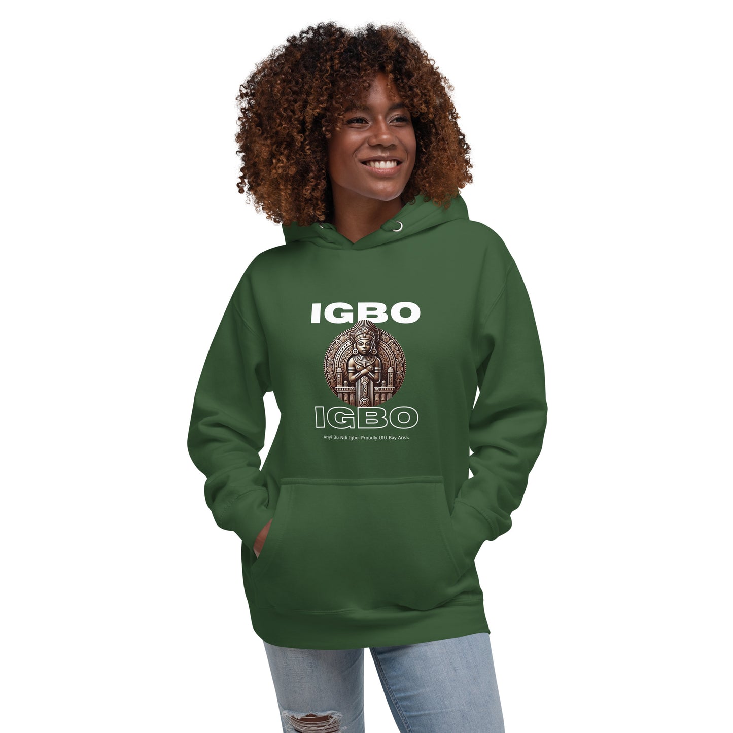 Igbo-Ukwu Bronze Hoodie