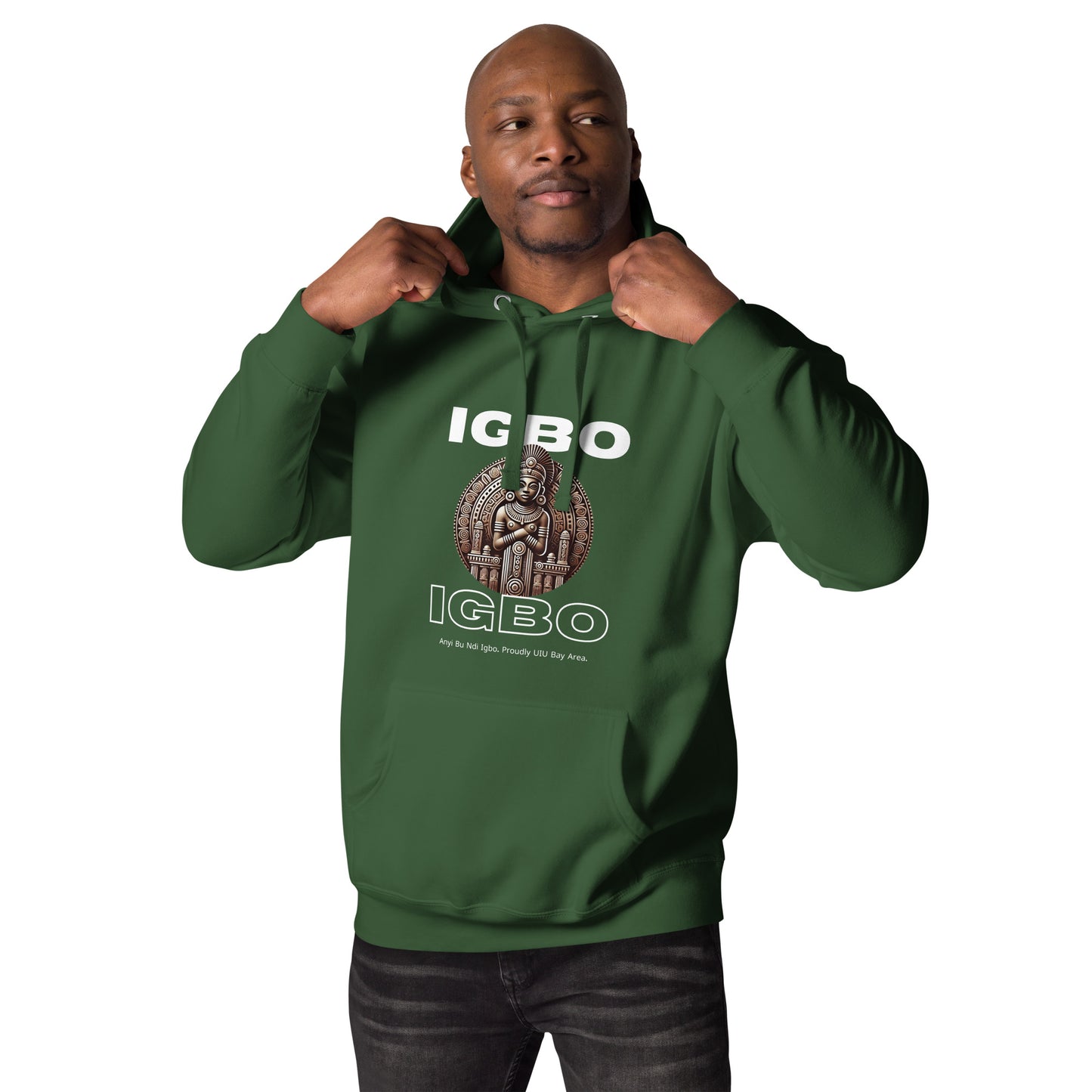 Igbo-Ukwu Bronze Hoodie