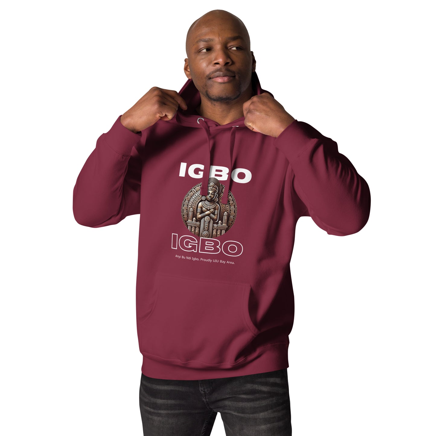 Igbo-Ukwu Bronze Hoodie