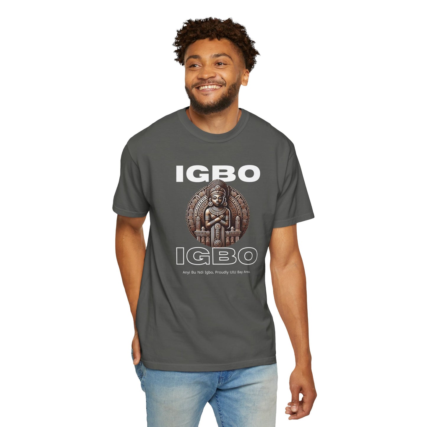 Igbo-Ukwu Bronze Tee – Dark