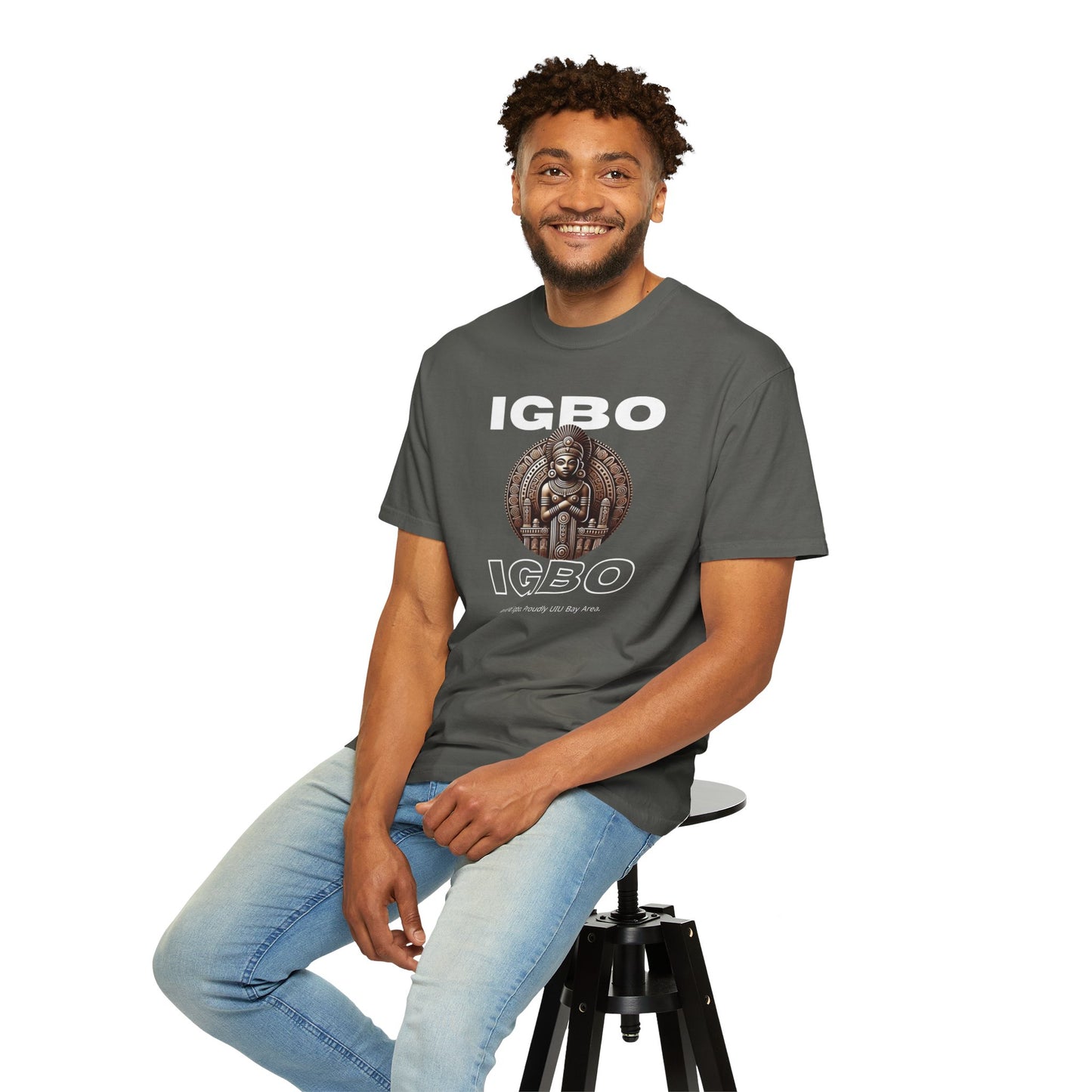 Igbo-Ukwu Bronze Tee – Dark