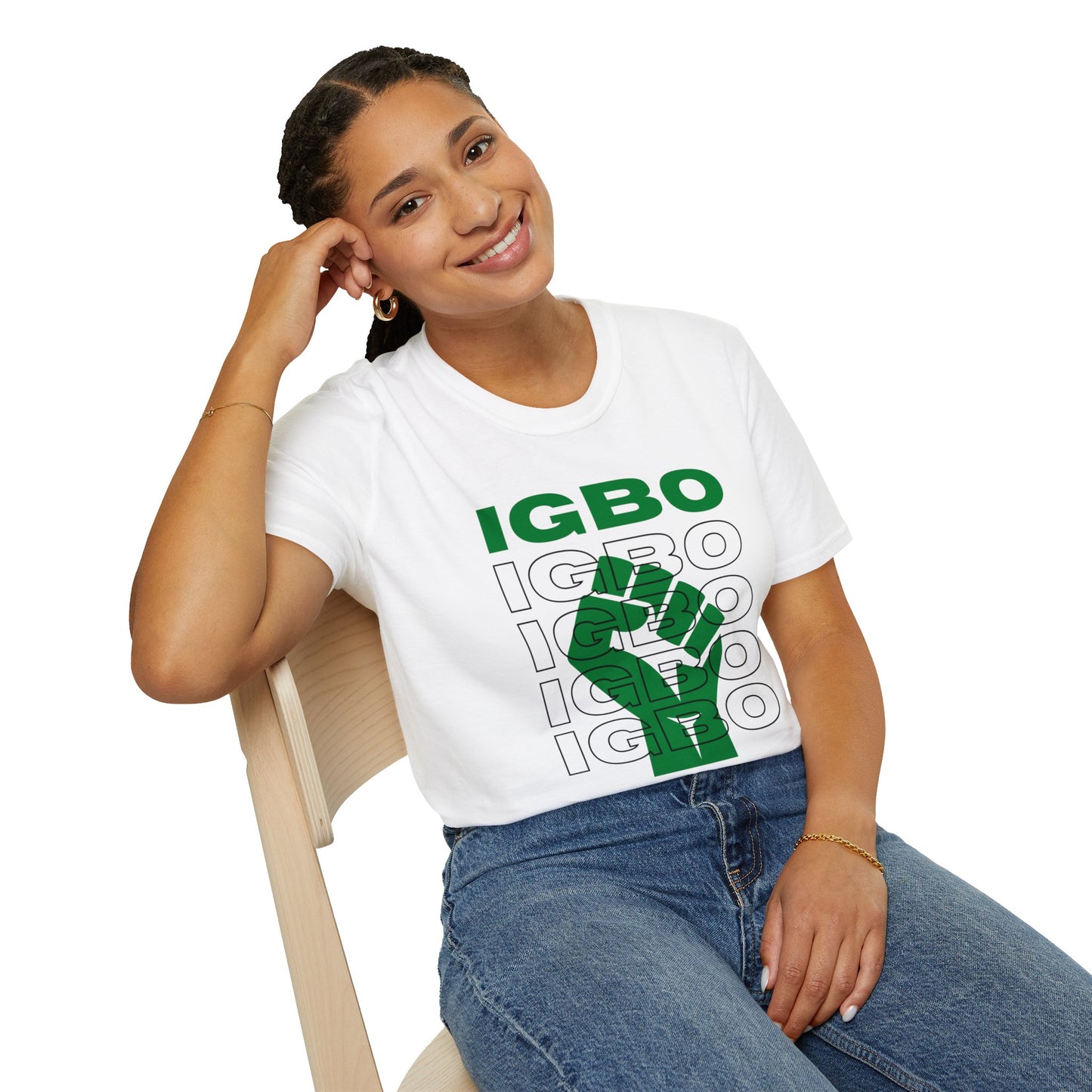 Igbo Amaka Tee – Light