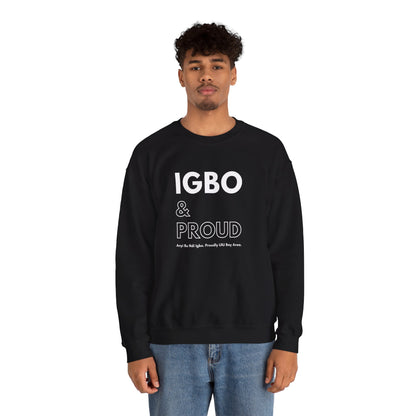 Igbo & Proud Sweatshirt – Dark