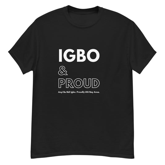 Igbo & Proud Tee – Dark