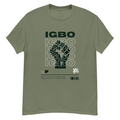 Igbo Amaka Tee – Military Green