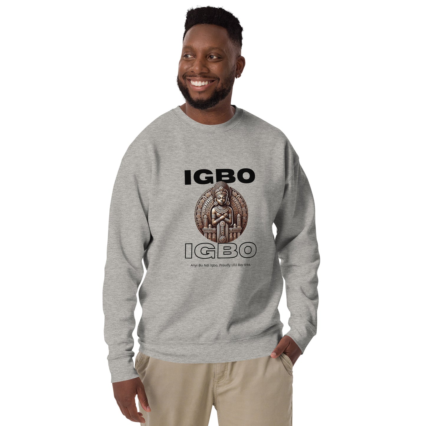 Igbo-Ukwu Bronze Sweatshirt – Light