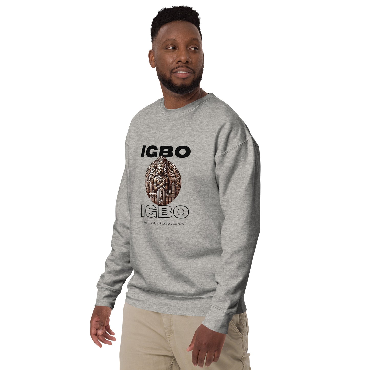 Igbo-Ukwu Bronze Sweatshirt – Light